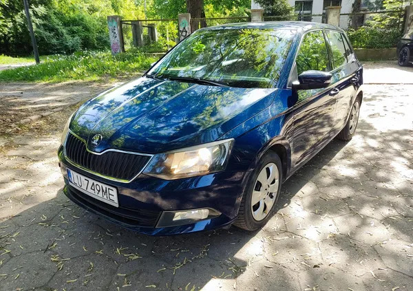 poznań Skoda Fabia cena 24600 przebieg: 215000, rok produkcji 2015 z Poznań